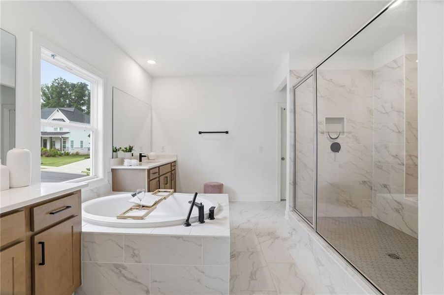 Furnished interior view inside a new home in , Woodstock (Image 33).