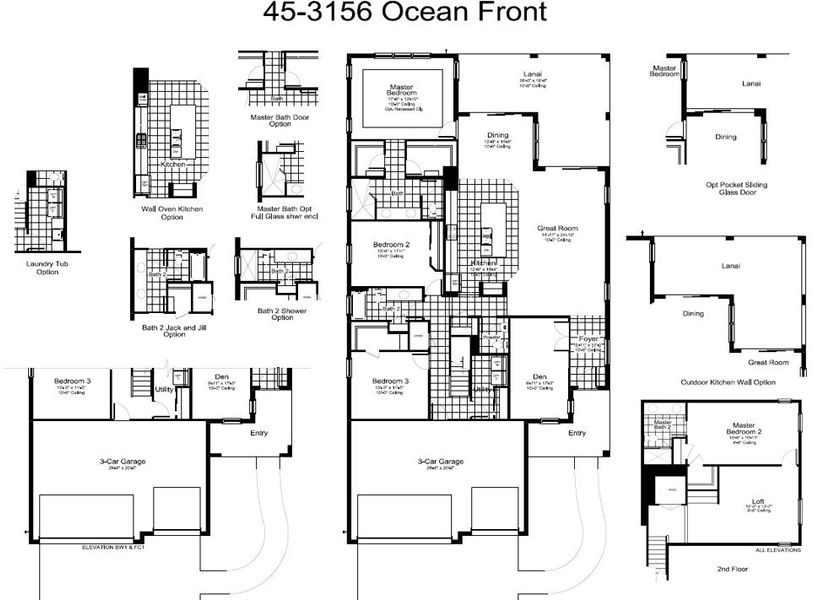 2D floor plan layout of this home in Wildleaf, Parrish, FL (Image 5).