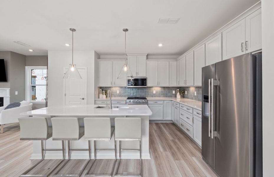 Representative furnished interior of a home built from the Sedona by Pulte Homes in Mailman Post, Knightdale (Image 30).