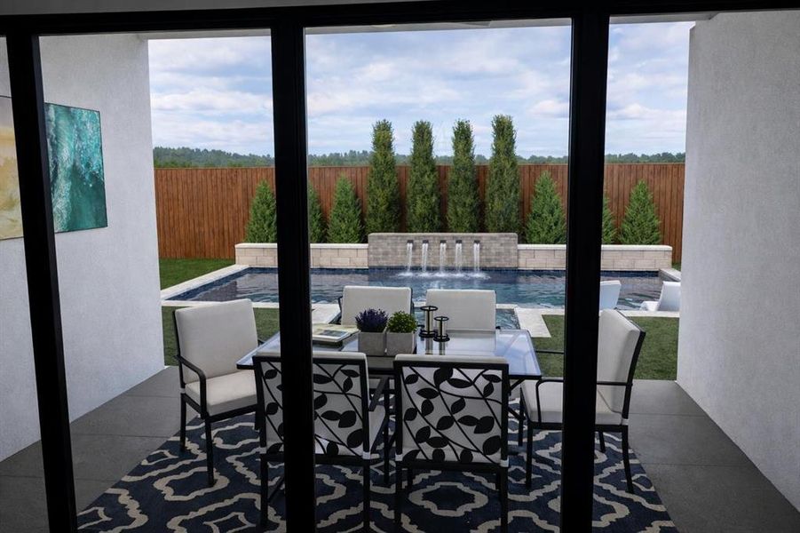 RENDERING of future pool plans