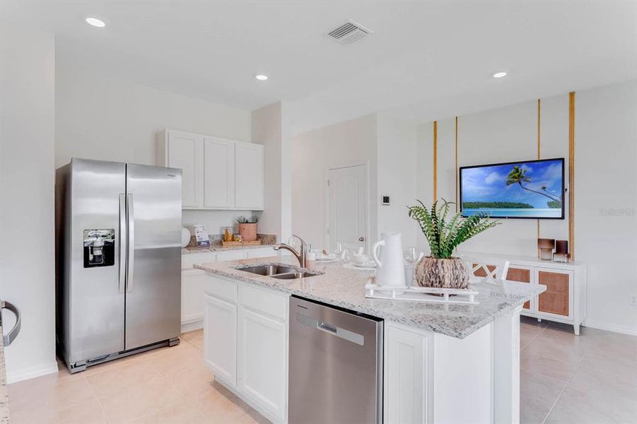 Furnished interior view inside a new home in Brentwood, Davenport (Image 34).