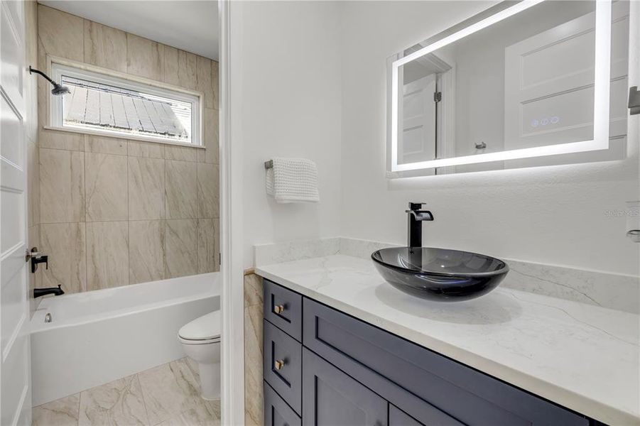 Furnished interior view inside a new home in , Palm Coast (Image 35).