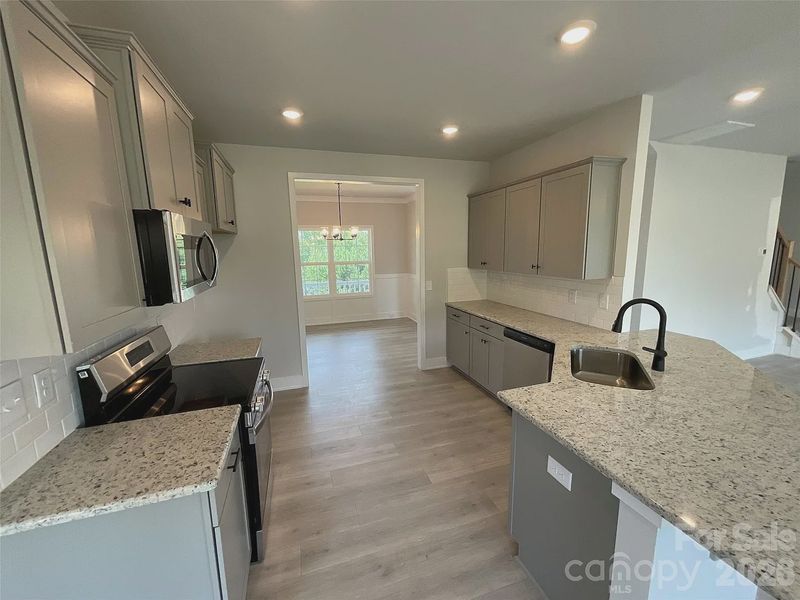 Furnished interior view inside a new home in Northlake, Statesville (Image 7).