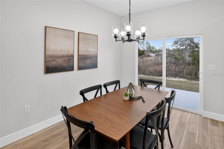Furnished interior view inside a new home in , Ocala (Image 12).