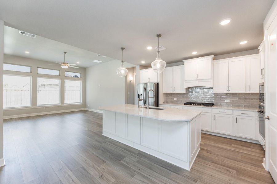 Furnished interior view inside a new home in Dunham Pointe - Enclave Collection, Cypress (Image 11).