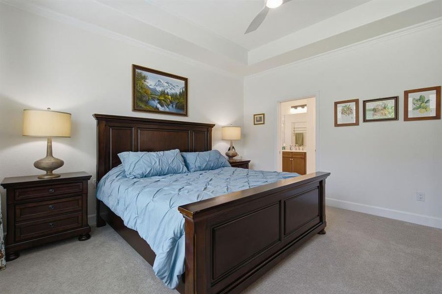 Furnished interior view inside a new home in , Denton (Image 13).