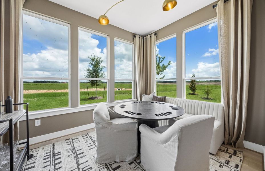 Representative furnished interior of a home built from the Stellar by Del Webb in Del Webb Sugar Land at Ryehill, Rosenberg (Image 25).