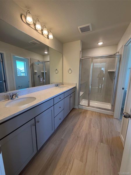 Furnished interior view inside a new home in , Watkins (Image 10).