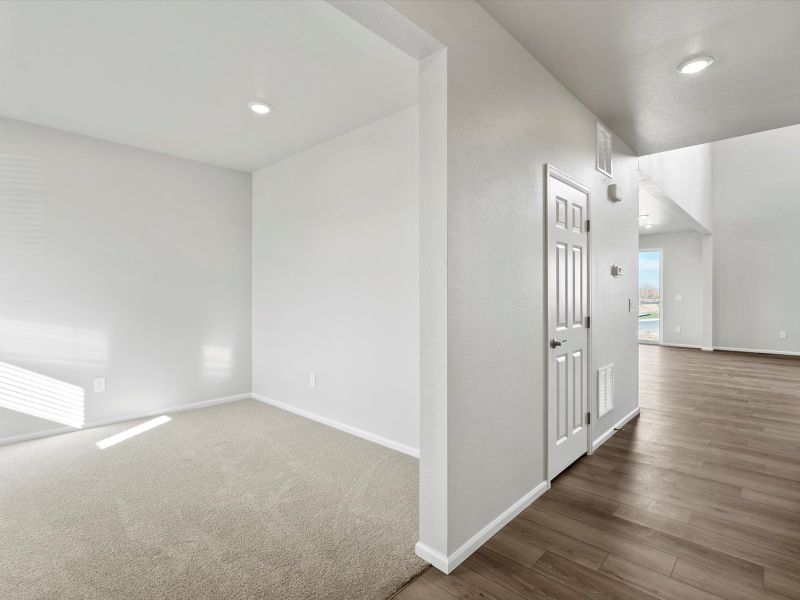 Spacious, unfurnished interior of a new home in Poudre Heights: The Alpine Collection, Windsor (Image 17).