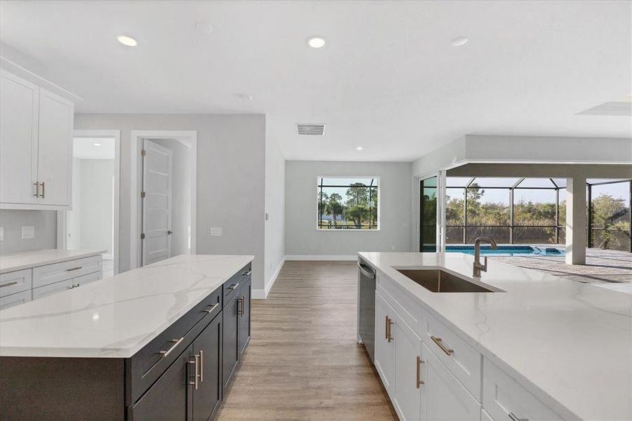 Furnished interior view inside a new home in , Port Charlotte (Image 6). Furnished interior view inside a new home in , Port Charlotte (Image 6).