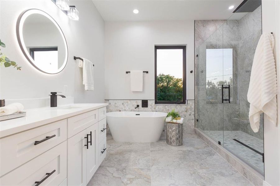 Furnished interior view inside a new home in , Tampa (Image 46). Furnished interior view inside a new home in , Tampa (Image 46).