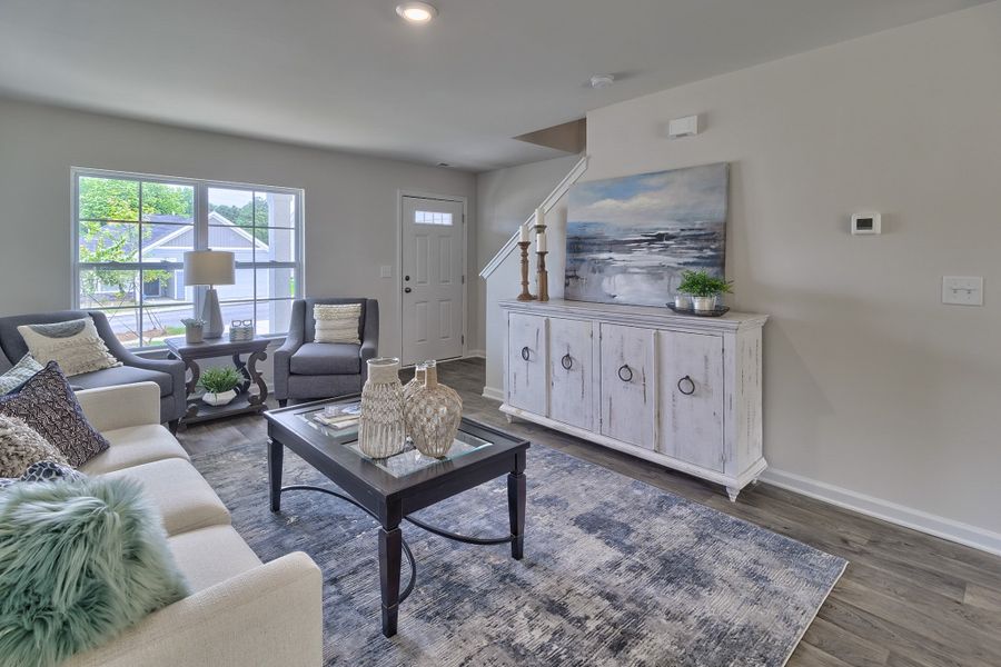 Representative furnished interior of a home built from the Poplar B by McGuinn Homes in Reserve at Mill Creek, Columbia (Image 7).