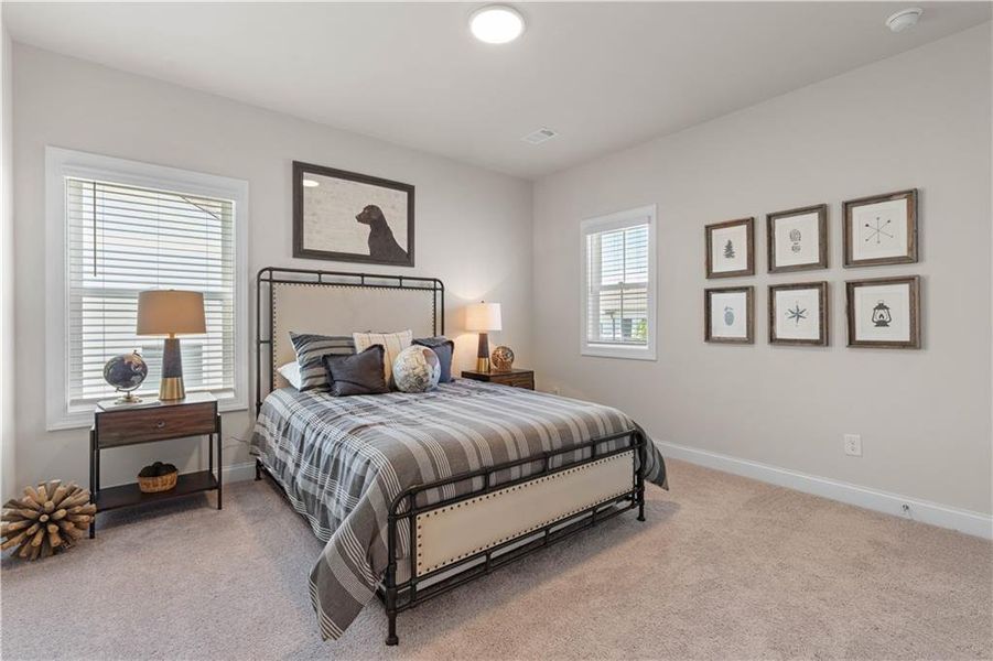 Furnished interior view inside a new home in Aberdeen, Hoschton (Image 12).