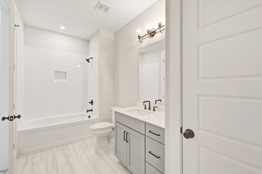 Furnished interior view inside a new home in , Johns Island (Image 9).