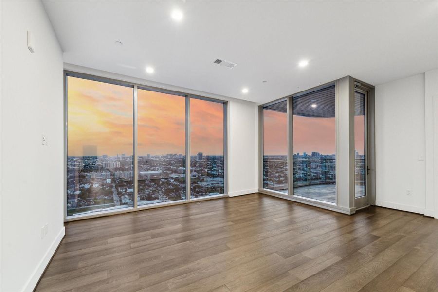 Spacious, unfurnished interior of a new home in Residences At The Allen, Houston (Image 35). Spacious, unfurnished interior of a new home in Residences At The Allen, Houston (Image 35).
