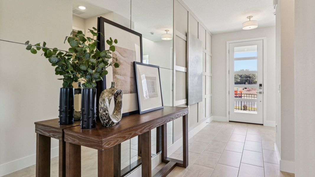 The Mangrove Model Floorplan Entry by DRB Homes