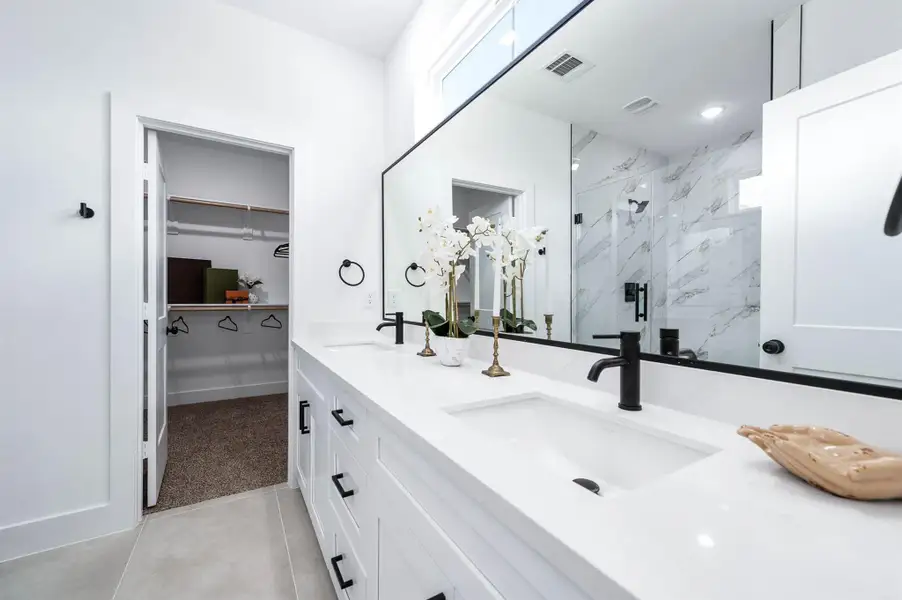 Furnished interior view inside a new home in , Houston (Image 11). Furnished interior view inside a new home in , Houston (Image 11).