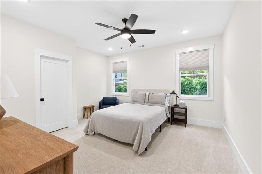 Furnished interior view inside a new home in Town Farms, Peachtree Corners (Image 71).