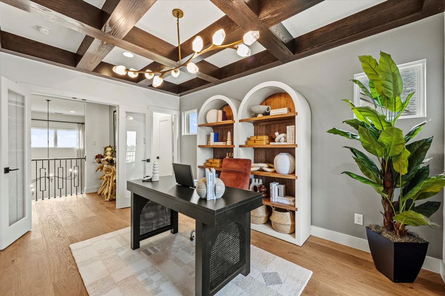 Representative furnished interior of a home built from the Ashbourne by Windsor Homes in Nelson Lake Estates, Rockwall (Image 50).