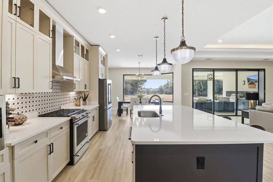 Furnished interior view inside a new home in , Lecanto (Image 12).