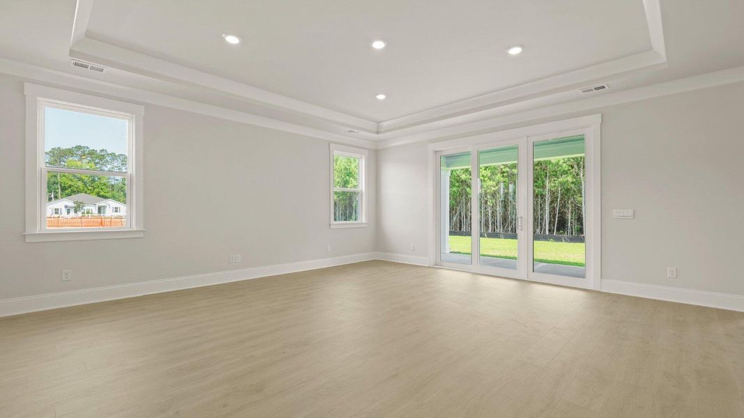 Spacious, unfurnished interior of a new home in Berkeley Bay, Ridgeville (Image 47).