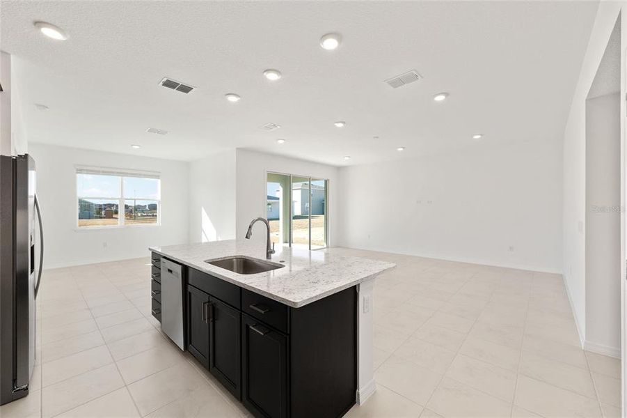 Furnished interior view inside a new home in Calesa Township, Ocala (Image 6).