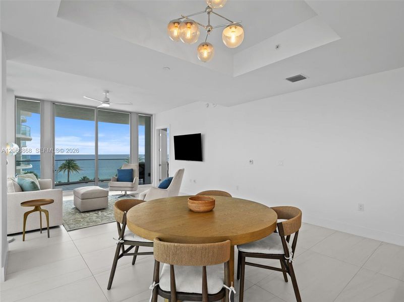 Furnished interior view inside a new home in , Fort Lauderdale (Image 16).
