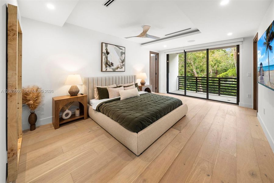 Furnished interior view inside a new home in , Miami (Image 48).