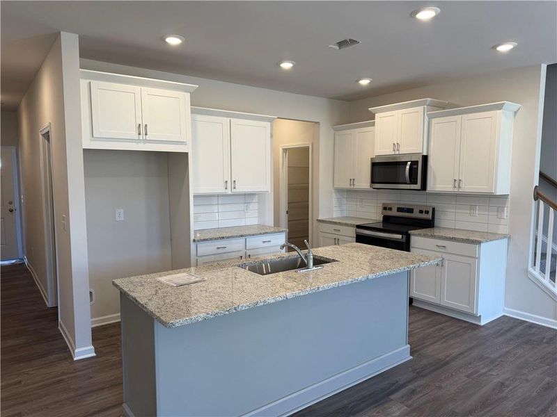 Furnished interior view inside a new home in Longview Run, Decatur (Image 3).
