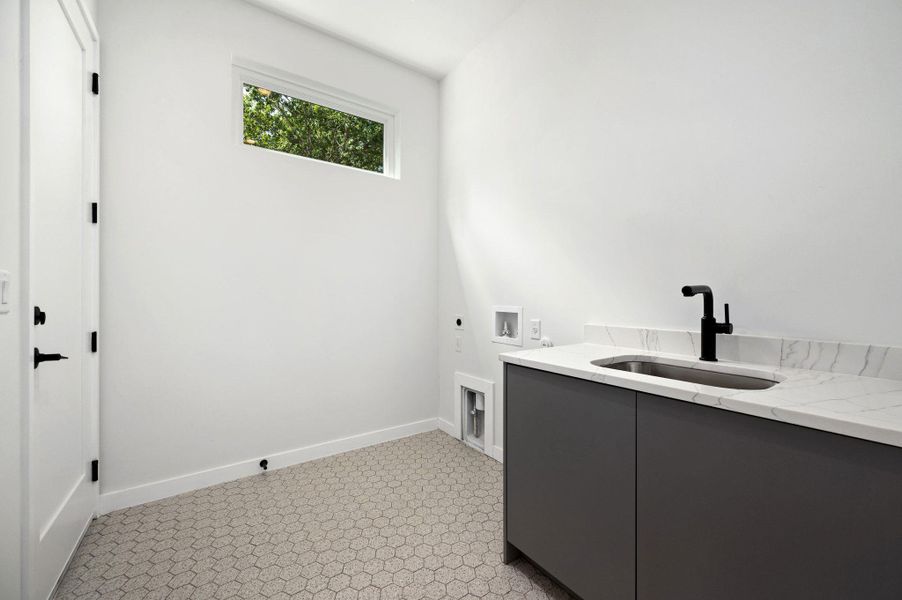 Furnished interior view inside a new home in , Austin (Image 37).