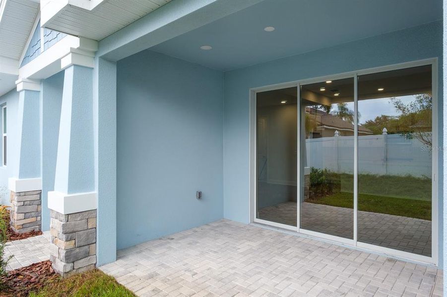 Exterior details and patio area of a home in , Clearwater (Image 25). Exterior details and patio area of a home in , Clearwater (Image 25).