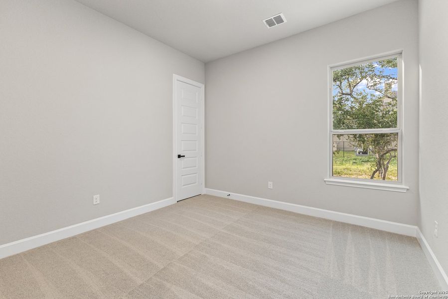Spacious, unfurnished interior of a new home in Potranco Acres, Castroville (Image 27). Spacious, unfurnished interior of a new home in Potranco Acres, Castroville (Image 27).