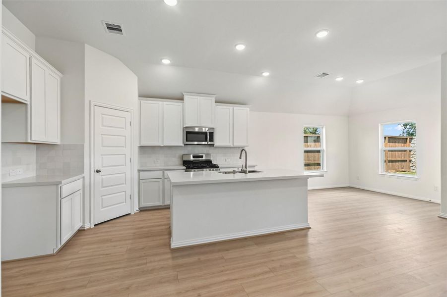 Furnished interior view inside a new home in Oakwood Estates, Waller (Image 16).