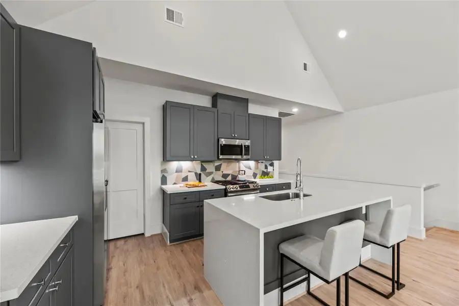 Furnished interior view inside a new home in Wheatley Court, Houston (Image 10).