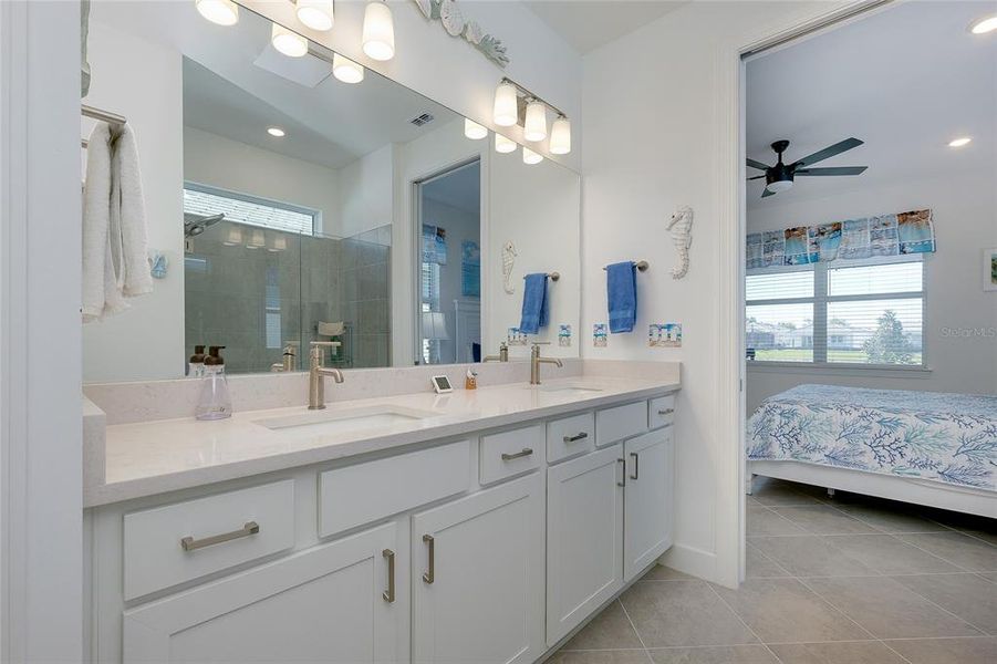 Furnished interior view inside a new home in BeachWalk by Manasota Key, Englewood (Image 11).