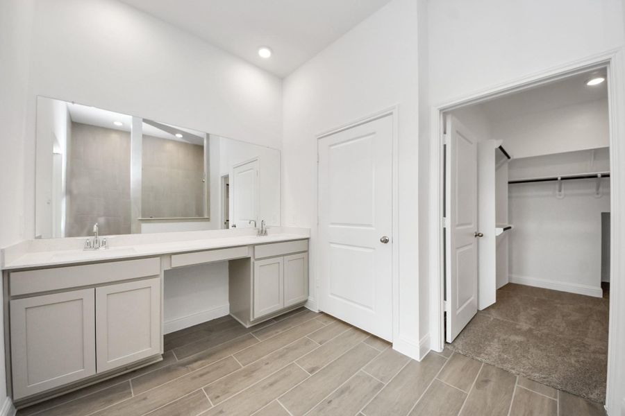 Furnished interior view inside a new home in Gatherings® at Chambers Creek: Duets Collection, Willis (Image 12). Furnished interior view inside a new home in Gatherings® at Chambers Creek: Duets Collection, Willis (Image 12).