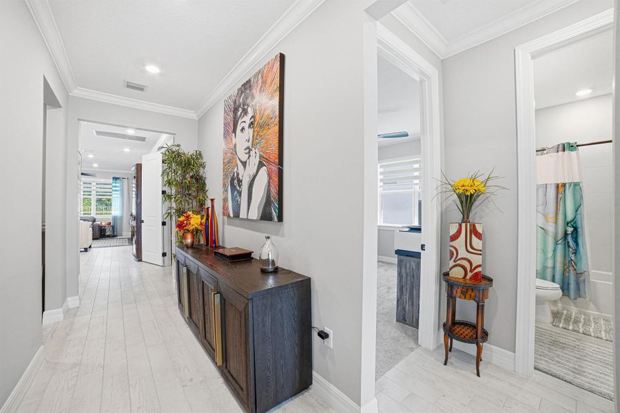Furnished interior view inside a new home in Windsong Estates, Lake Worth (Image 40).