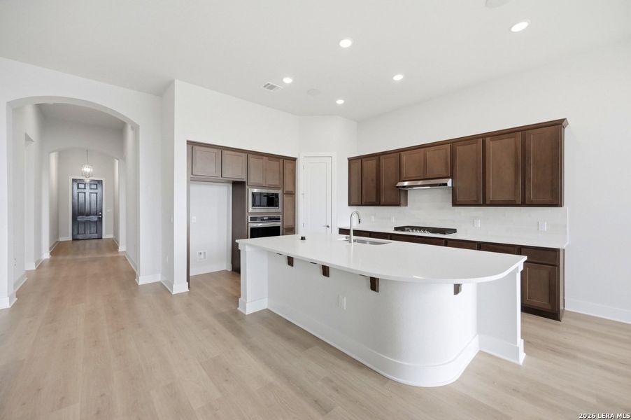 Furnished interior view inside a new home in VIDA, San Antonio (Image 11).