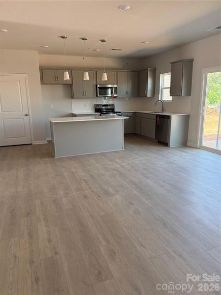 Spacious, unfurnished interior of a new home in Piper Creek, Newton (Image 6).