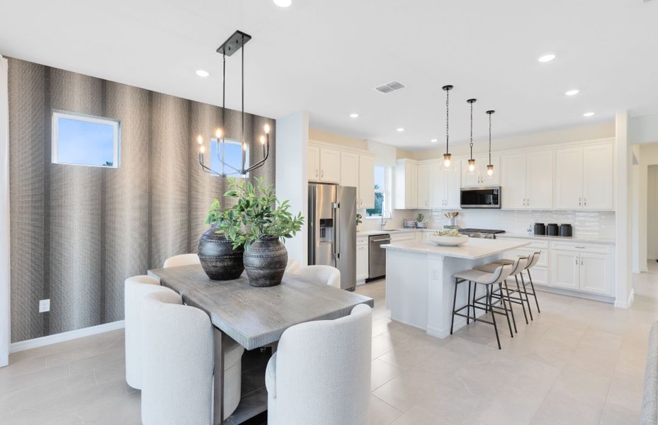 Representative furnished interior of a home built from the Prosperity by Del Webb in Del Webb Sunbridge, St. Cloud (Image 6).