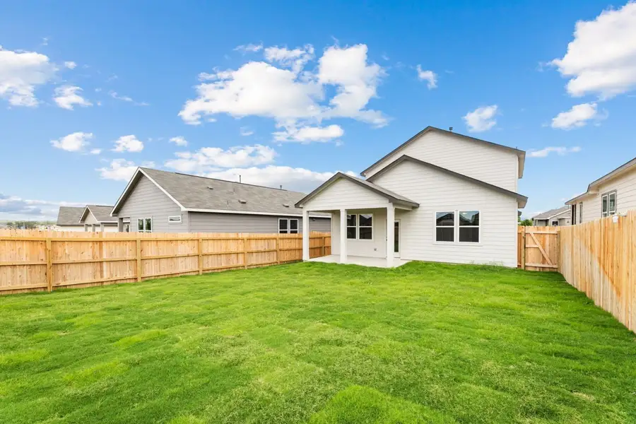 Exterior details and patio area of a home in Veranda Designer, San Antonio (Image 3).