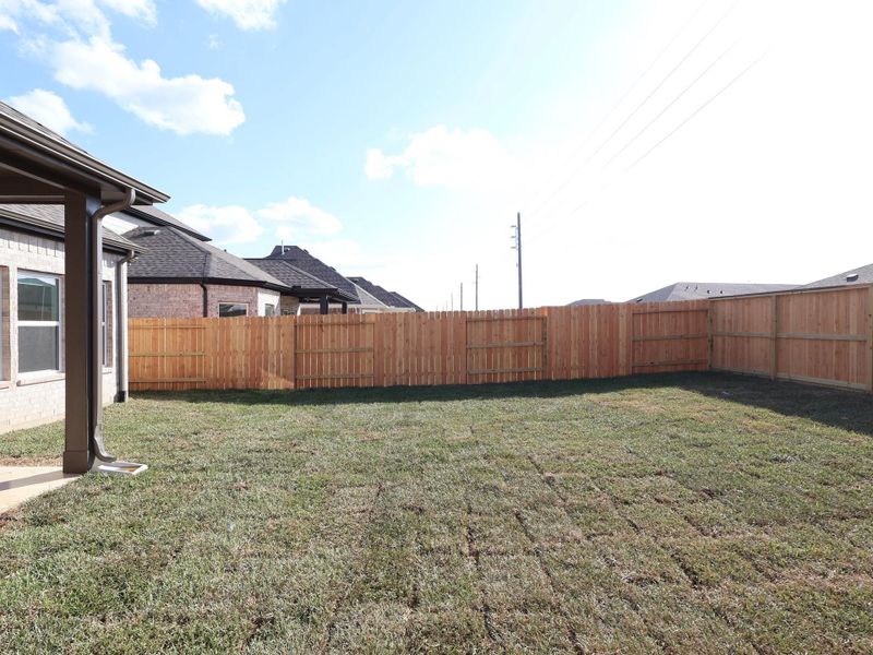 Exterior details and patio area of a home in Marvida, Cypress (Image 3). Exterior details and patio area of a home in Marvida, Cypress (Image 3).