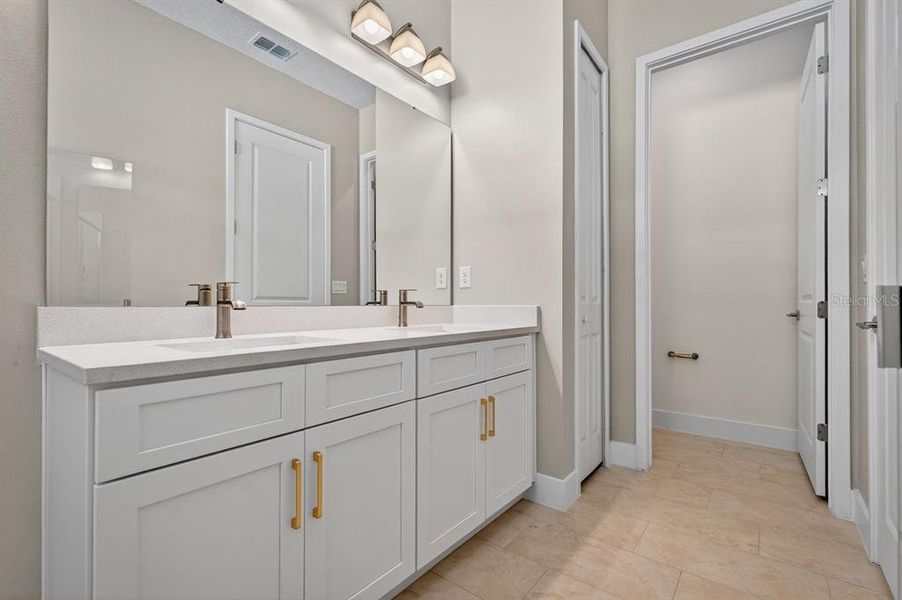 Furnished interior view inside a new home in Gray Hawk at Hole Two, Daytona Beach (Image 15).