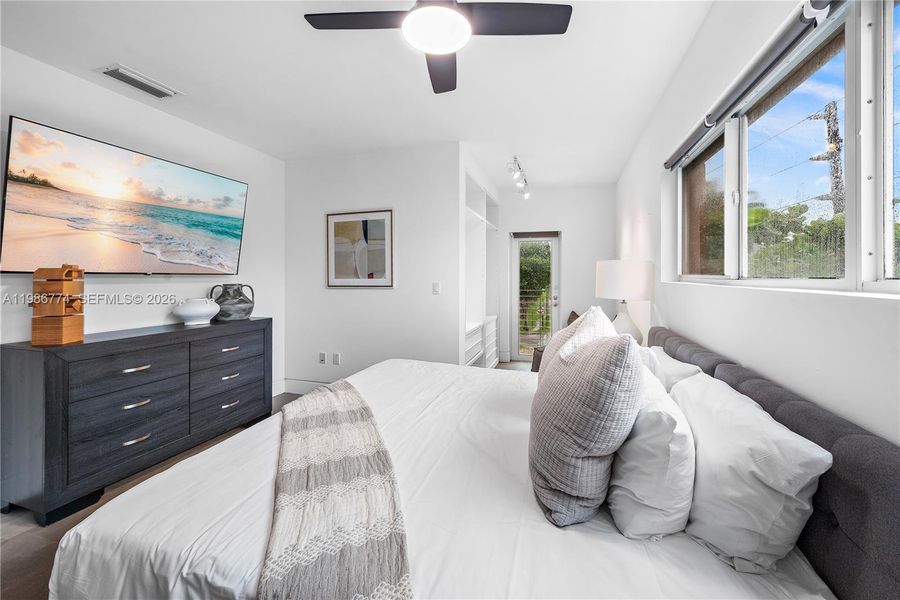 Furnished interior view inside a new home in , Miami (Image 24).