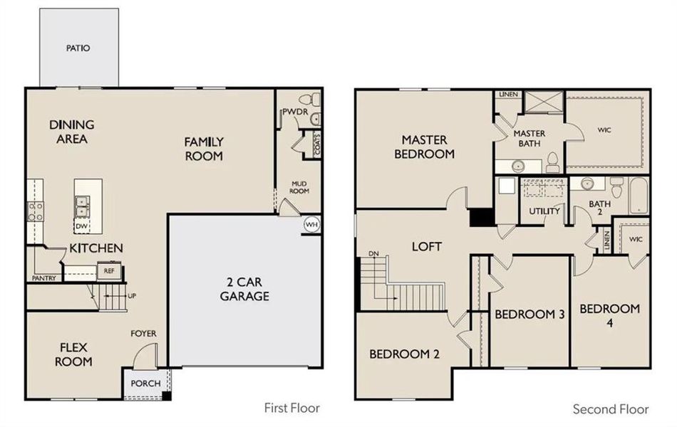 2D floor plan layout of this home in Casteel, Bethlehem, GA (Image 2). 2D floor plan layout of this home in Casteel, Bethlehem, GA (Image 2).