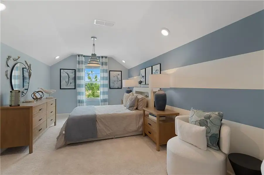 Furnished interior view inside a new home in Abbotts Crossing, Conyers (Image 14).
