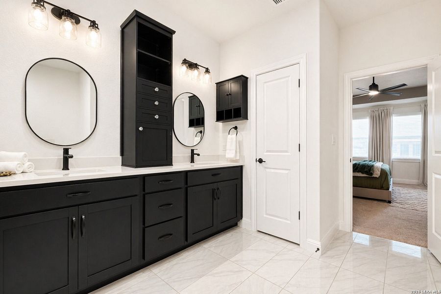 Furnished interior view inside a new home in Davis Ranch 50', San Antonio (Image 6).