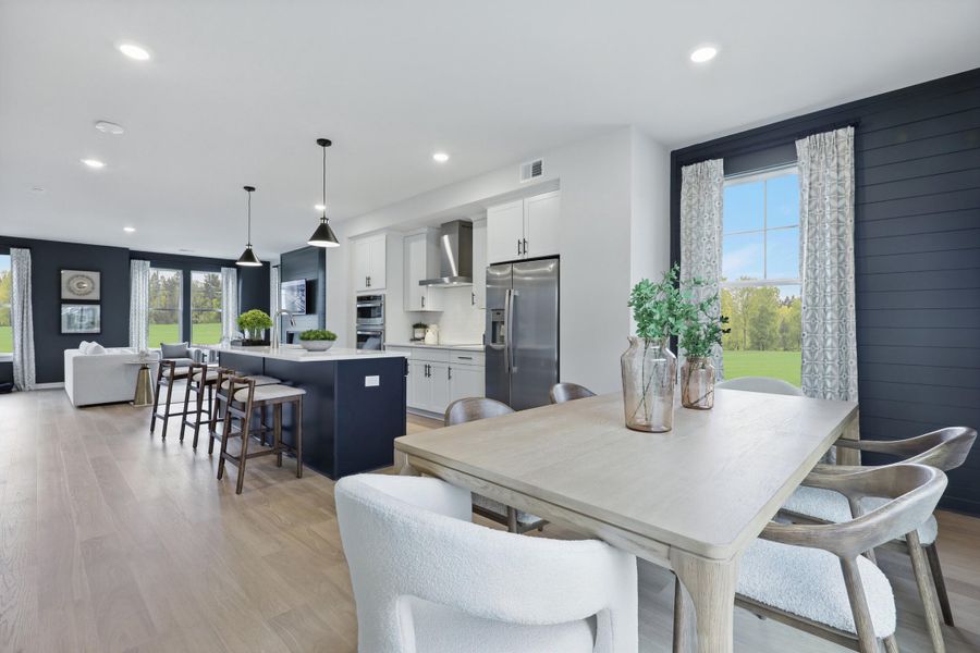 Furnished interior view inside a new home in Nexton, Summerville (Image 12).