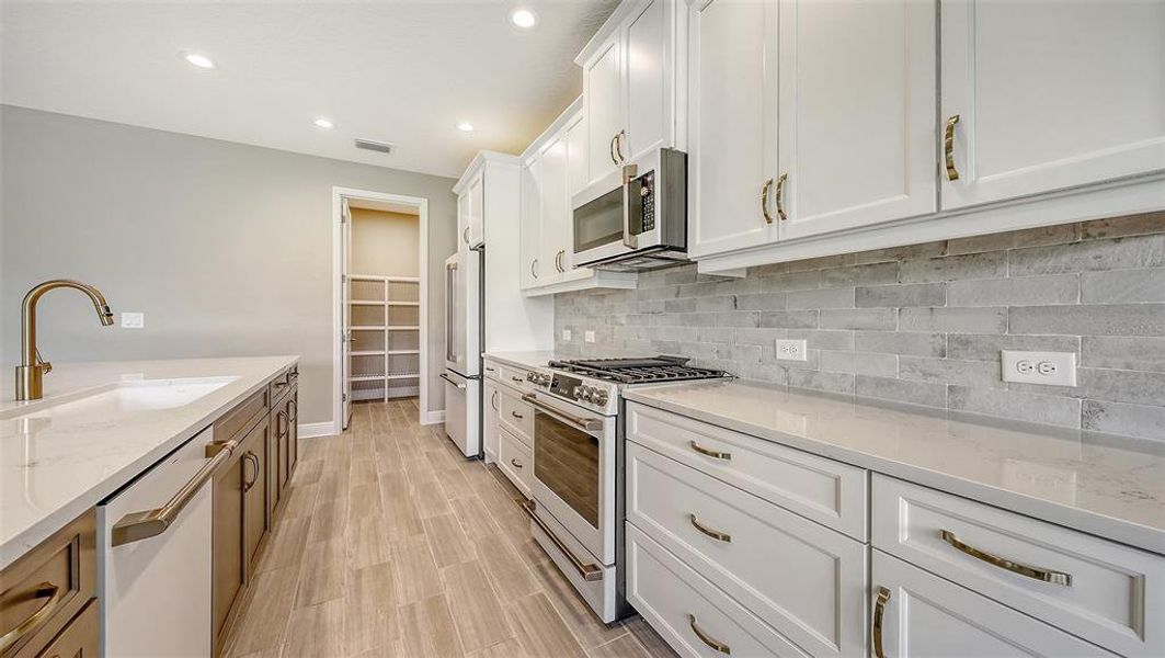 Furnished interior view inside a new home in Palm Grove, Lakewood Ranch (Image 3). Furnished interior view inside a new home in Palm Grove, Lakewood Ranch (Image 3).