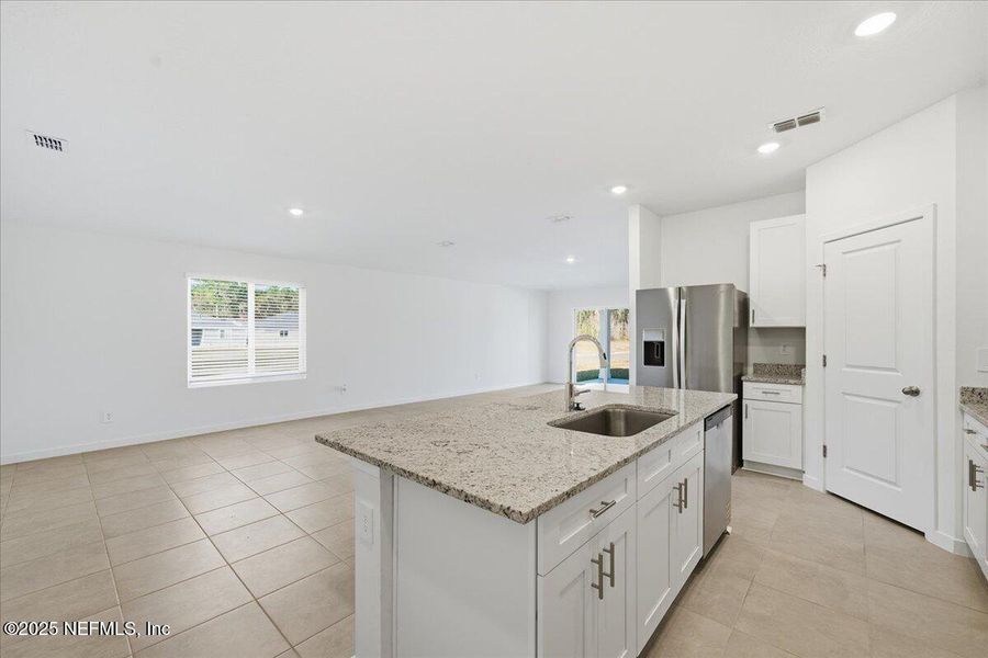 Furnished interior view inside a new home in Azalea Creek, Jacksonville (Image 8).